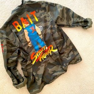 Camo oversized jacket